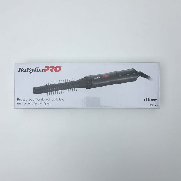 Babyliss Pro Retractable Airstyler / Krulborstel Met Lucht En Intrekbare Pennetjes18 mm